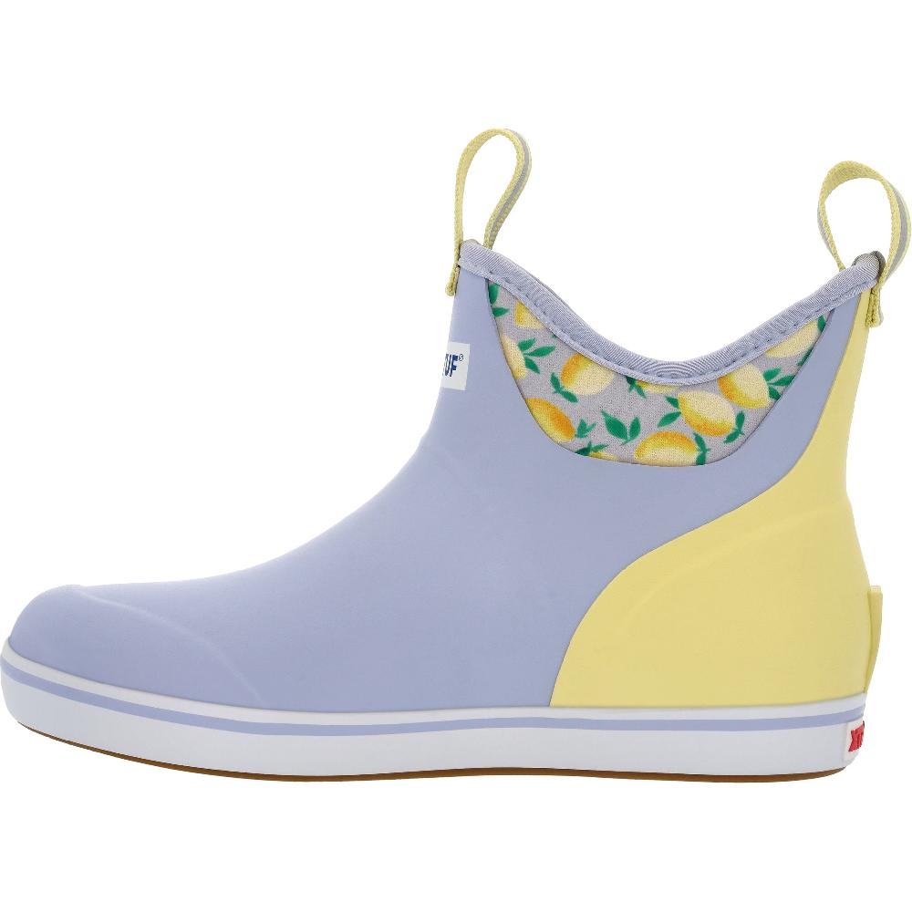 Xtratuf Periwinkle/Lemon Women's 6 Inch Ankle Deck Boot XWAB502