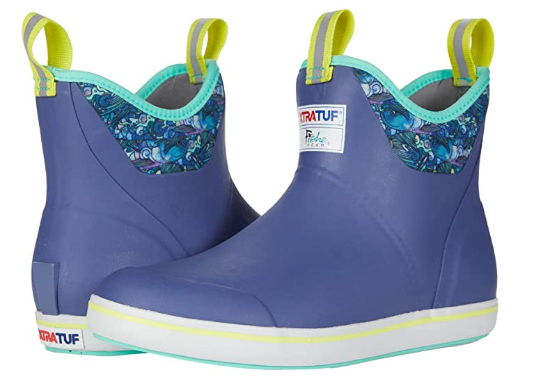 Xtratuf Purple Fishe Wear Women's Ankle Deck Boots XWAB-STAR