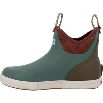 Xtratuf Sage Green Women's Vintage 6 Inch Ankle Deck Boots XWABV301