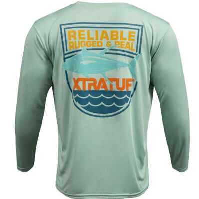 Xtratuf Seafoam Men's Long Sleeve UPF Protection Tee XAS201