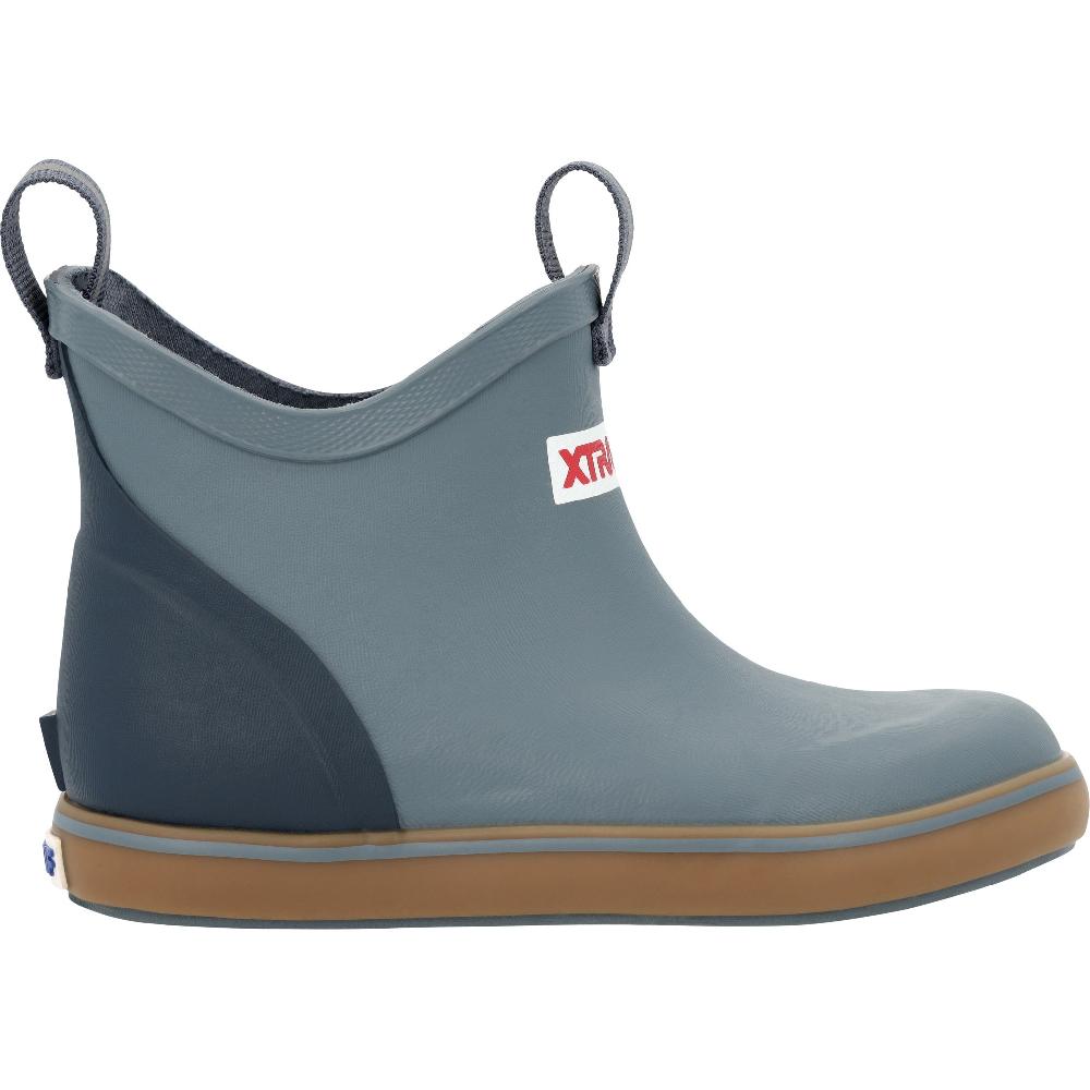 Xtratuf Stormy Blue Big Kids' Ankle Deck Boots XKAB203