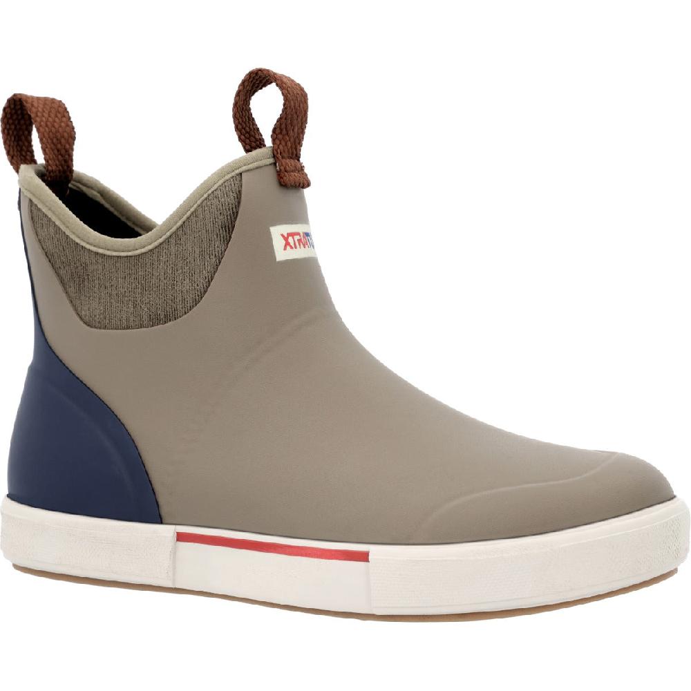 Xtratuf Vintage Olive Men's 6 Inch Ankle Deck Boots XMABV300