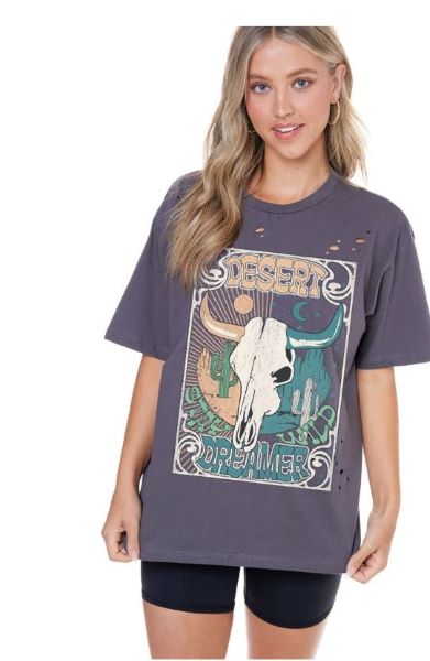 Zutter Ink Desert Dreamer Cotton Tee Shirt F525-1867